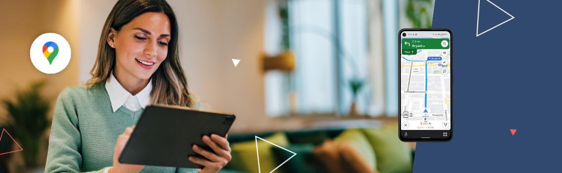 Why enterprises must leverage the power of geospatial analytics using Google Maps banner